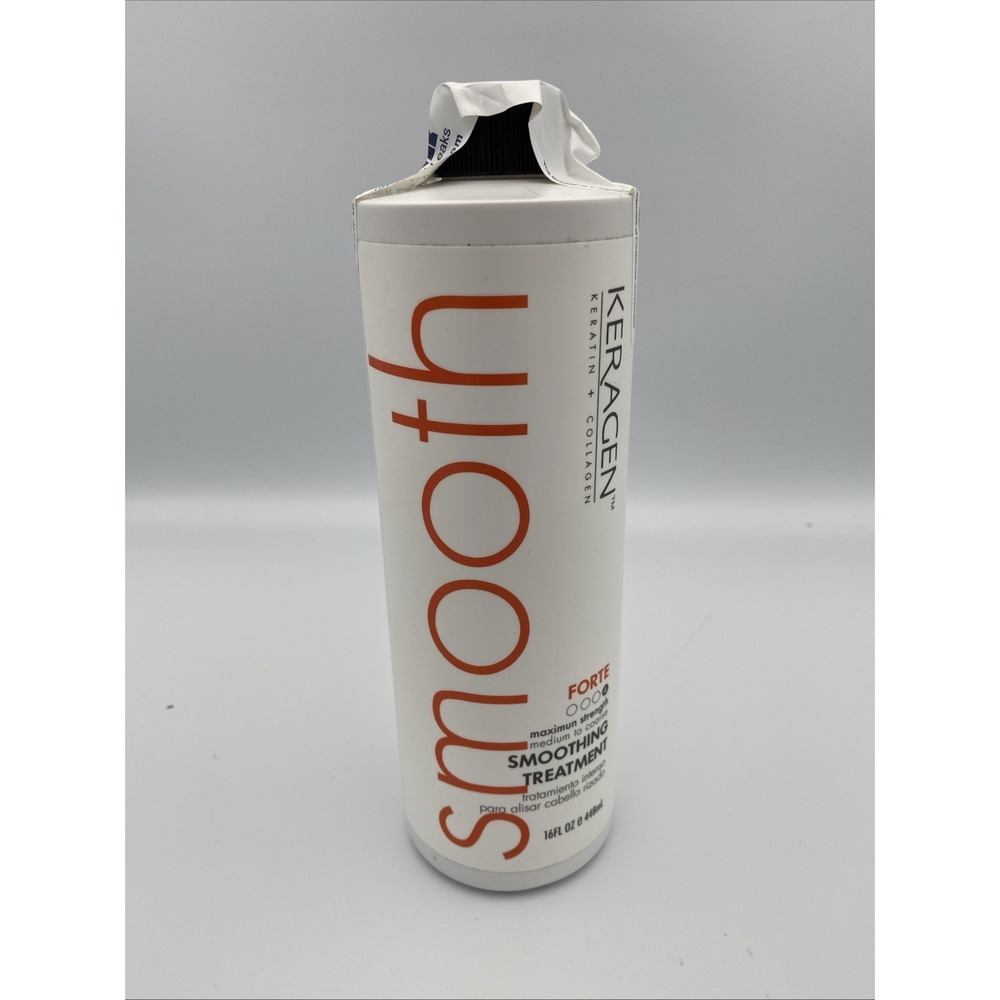 Keragen Smooth Forte Smoothing Hair Treatment with Keratin & Collagen- 16oz